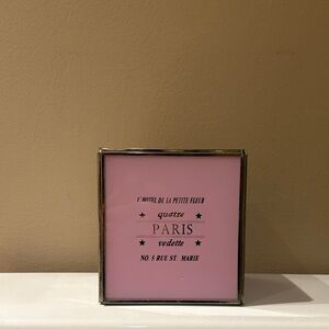 Pink Paris Themed Decorative Tissue Box Cover